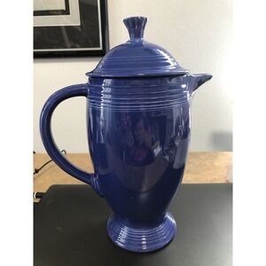 Fiesta‎ Cobalt Teapot HLC Fiestaware